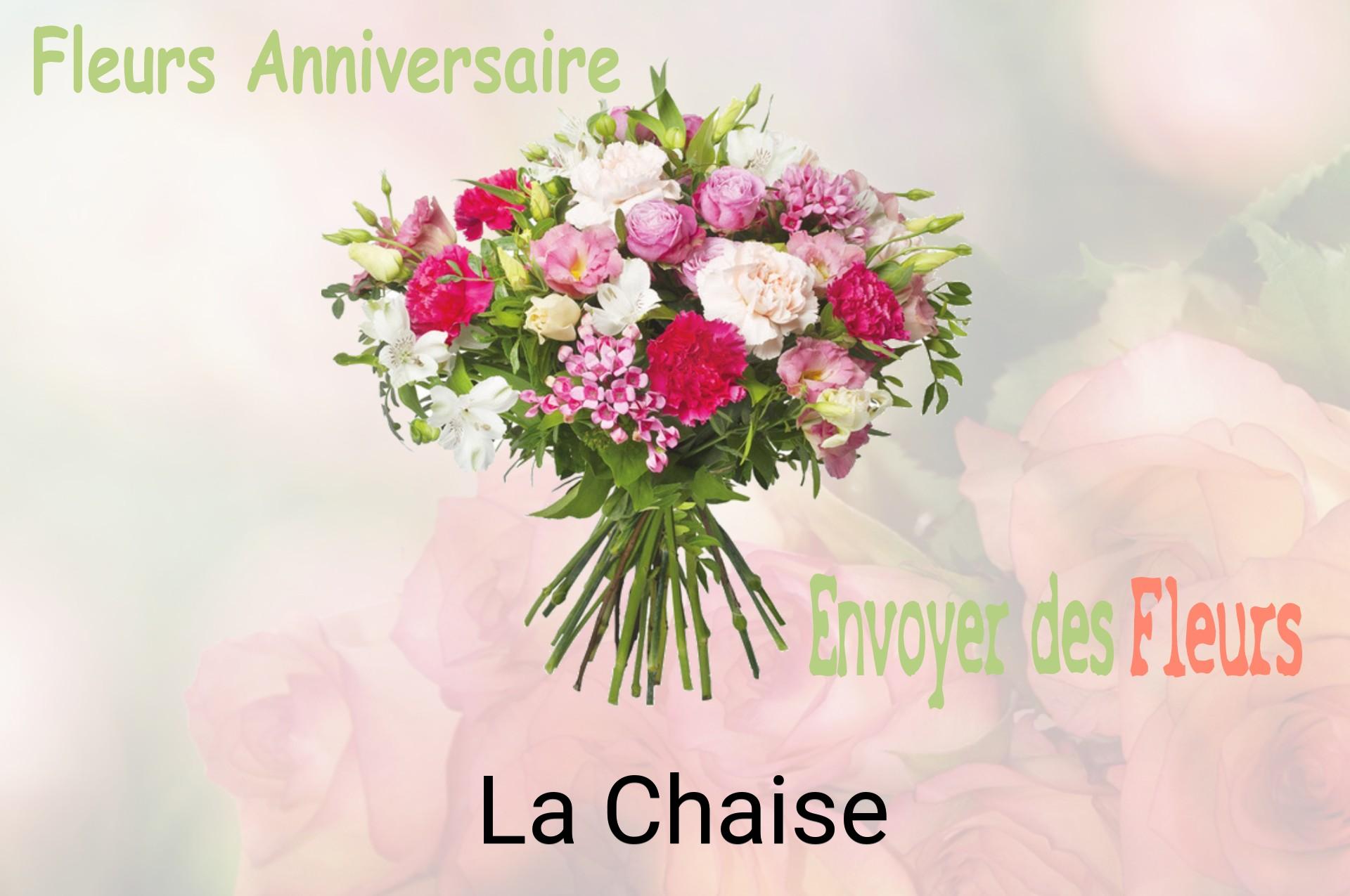 Bouquet de fleurs d’anniversaire livré à La Chaise