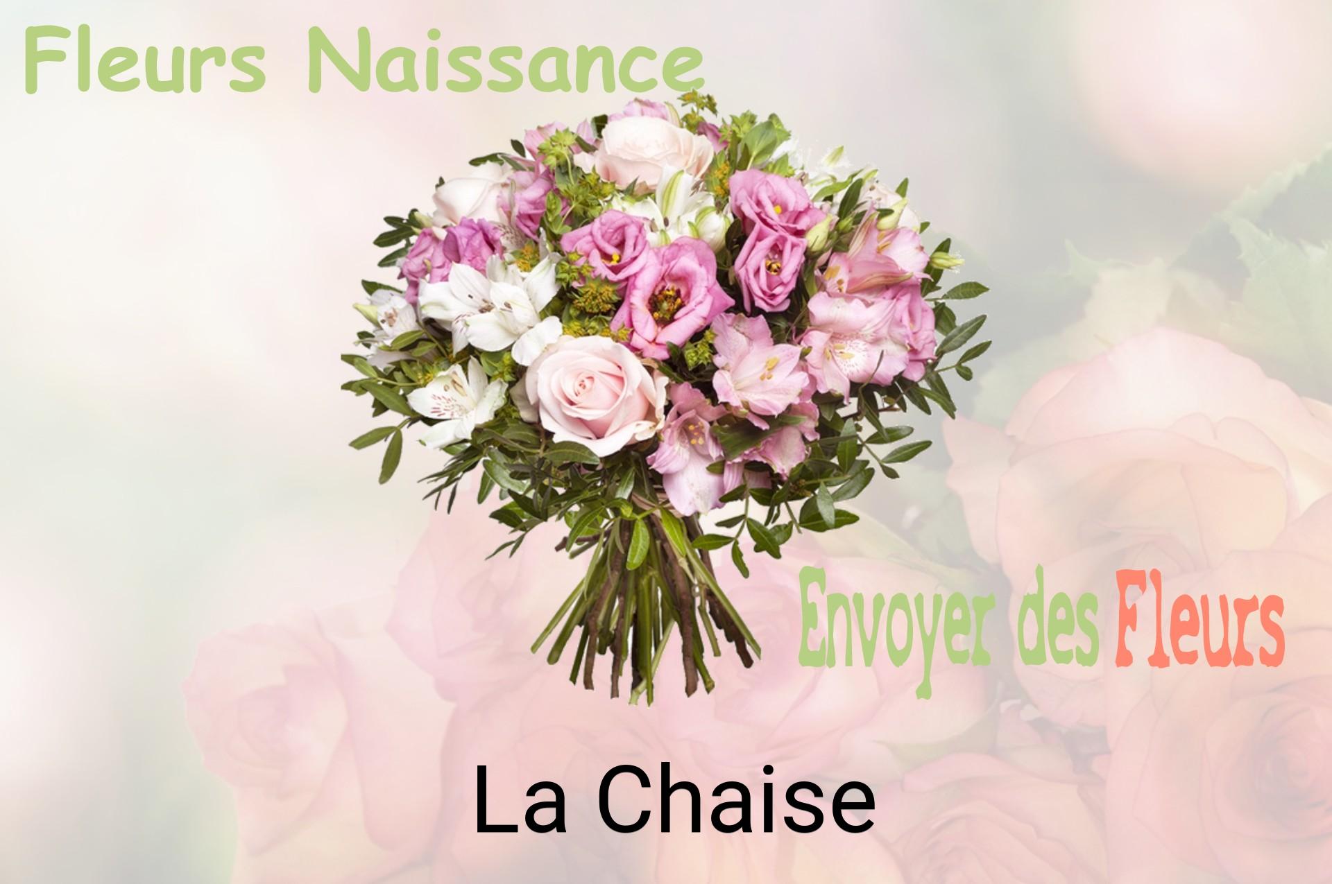 Bouquet de fleurs de naissance livré à La Chaise